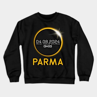 PARMA Ohio Total Solar Eclipse April 8 2024 Ohio Crewneck Sweatshirt